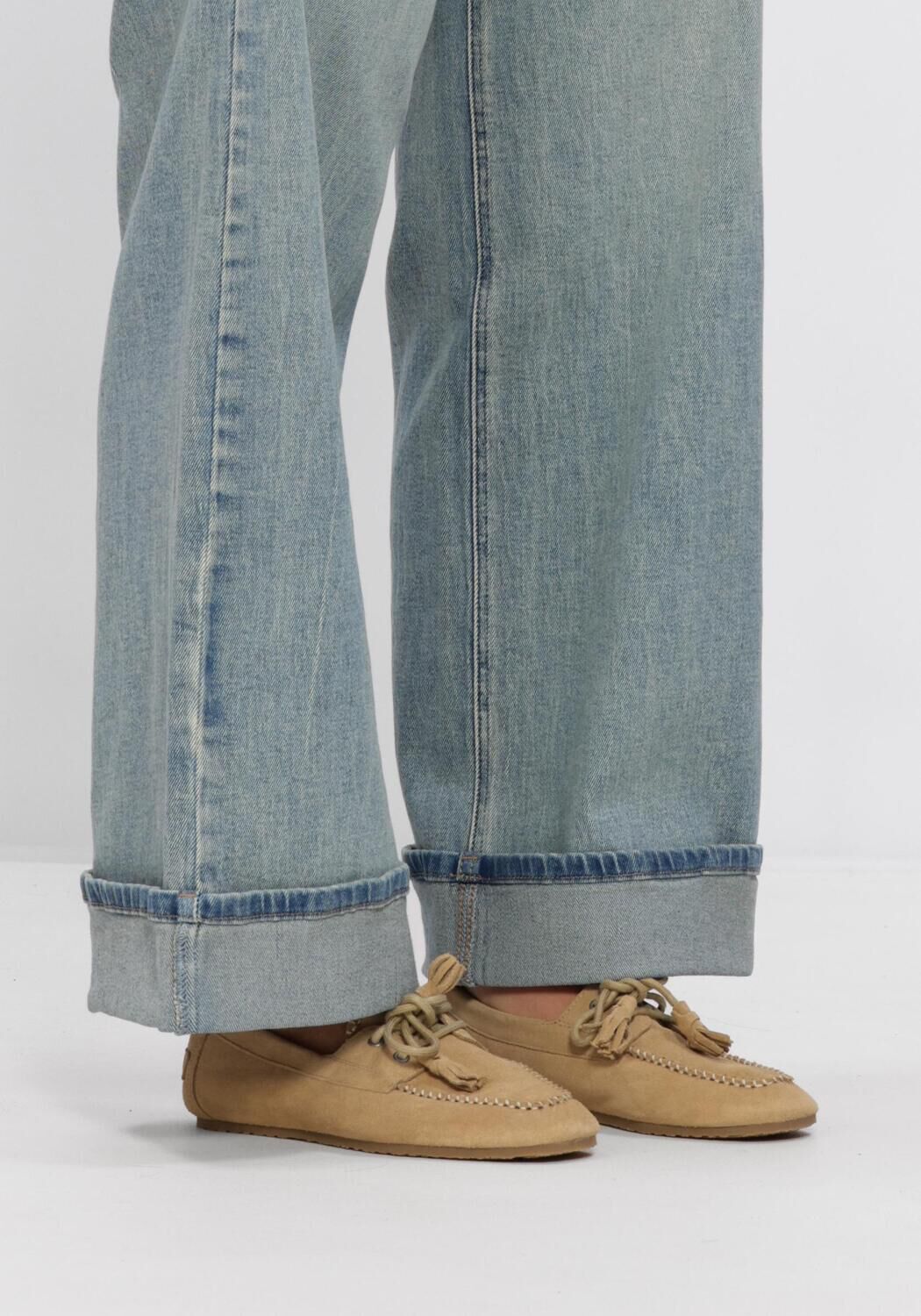 SHABBIES CISKA MOCCA Mocassins en camel - large