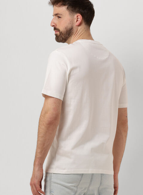 Witte SCOTCH & SODA T-shirt ESSENTIAL LOGO BADGE T-SHIRT - large
