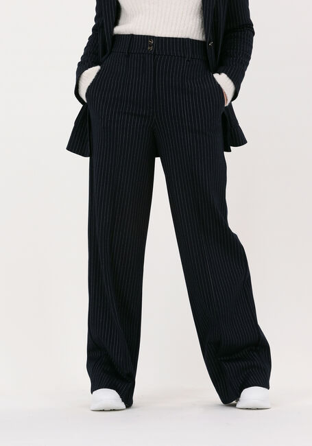 VANILIA Pantalon STRAIGHT PIN Bleu foncé - large