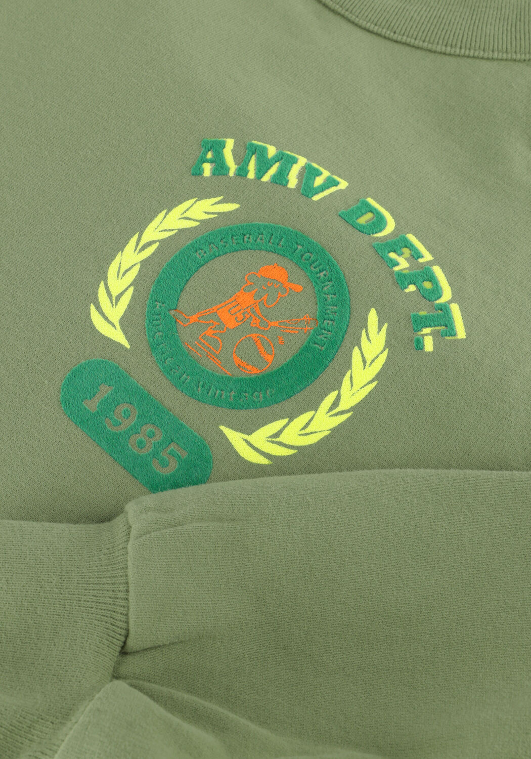 AMERICAN VINTAGE Chandail FAZY 1 en vert - large