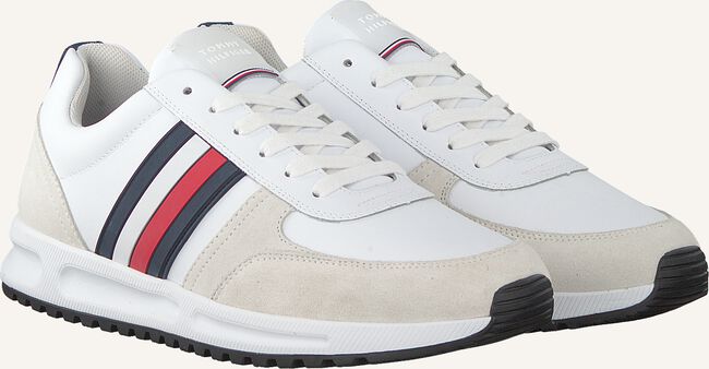 Witte TOMMY HILFIGER Sneakers MODERN CORPORATE RUNNER Witte TOMMY HILFIGER Sneakers MODERN CORPORATE RUNNER - large