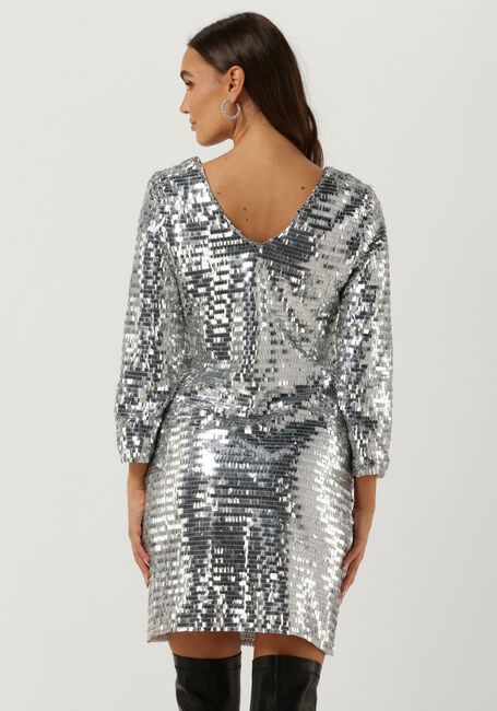 Y.A.S. Mini robe YASROARING 7/8 MINI SEQUIN DRESS en argent - large