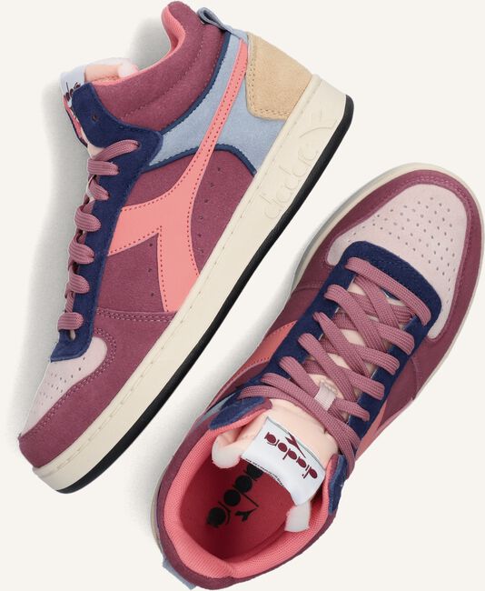 Roze DIADORA Sneakers MAGIC BASKET DEMI ICONA Roze DIADORA Sneakers MAGIC BASKET DEMI ICONA - large