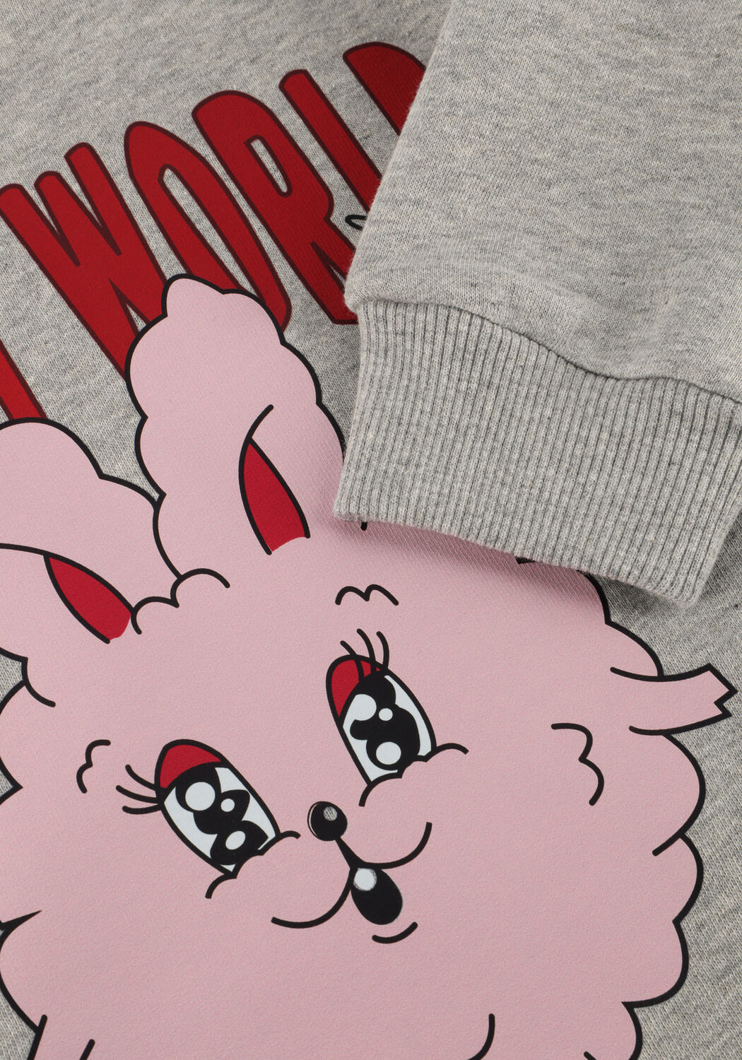 Lichtgrijze CALL ME FRANKIE Trui CROPPED SWEATER - large