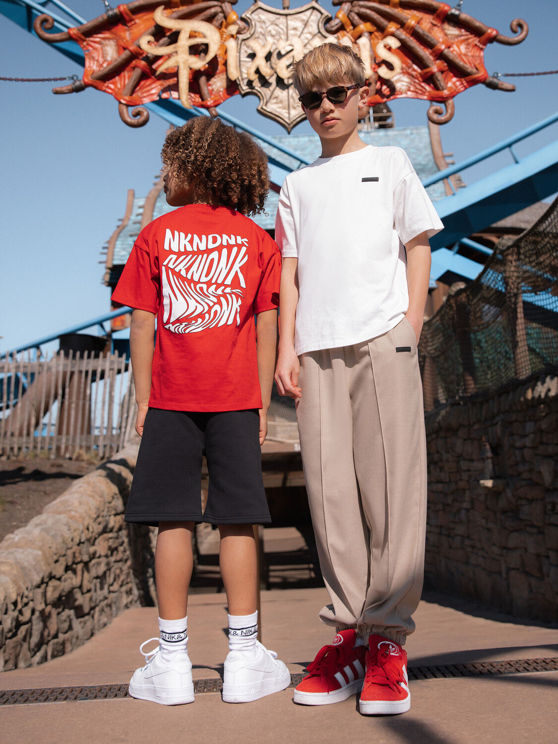 NIK & NIK Pantalon de jogging CARSON PANTS Sable - large