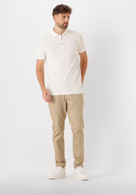 CAST IRON Polo SHORT SLEEVE POLO FINE PIQUE ESSENTIAL en blanc - large