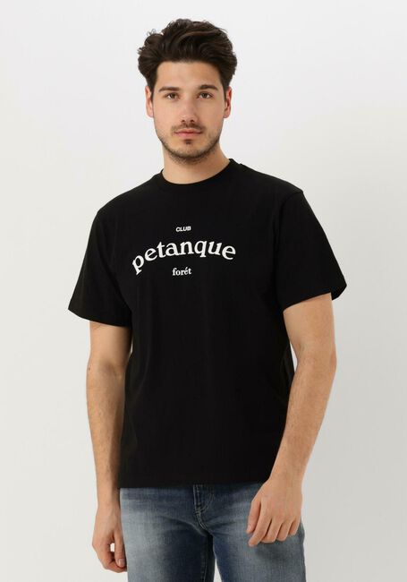 FORÉT T-shirt PETANQUE en noir - large