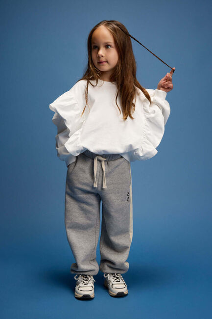 Witte ALIX MINI Sweater RUFFLE VINTAGE SWEATER Witte ALIX MINI Sweater RUFFLE VINTAGE SWEATER - large