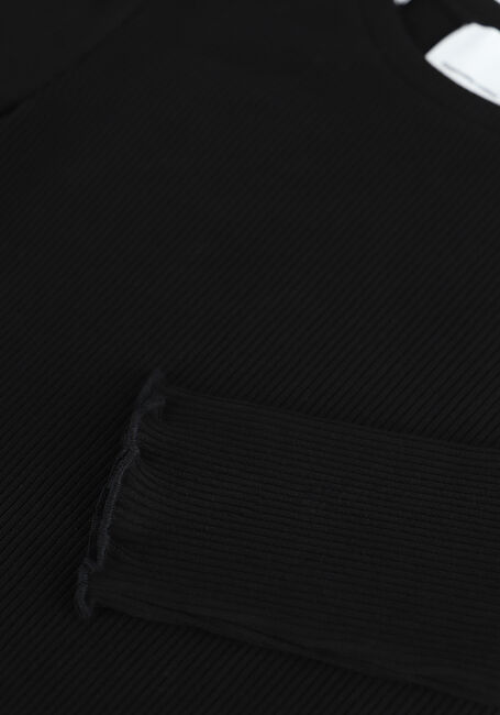 SELECTED FEMME T-shirt ANNA LS CREW NECK TEE en noir - large