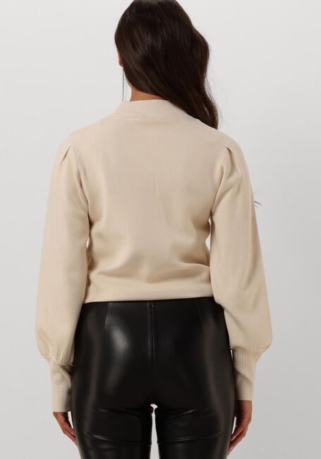 Y.A.S. Pull YASFONNY LS KNIT PULLOVER en beige - large