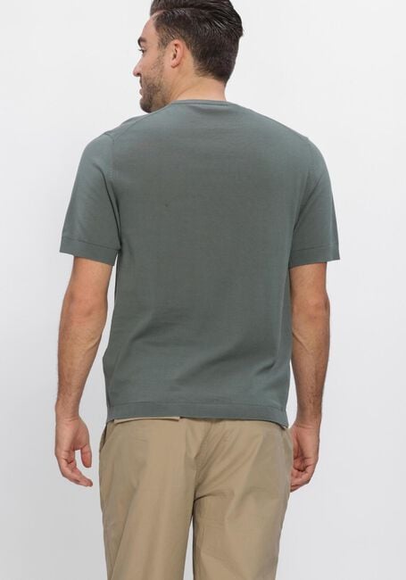 SELECTED MEN SLHTORINO SS KNIT CREW NECK  NOOS Polos & T-Shirts en vert - large