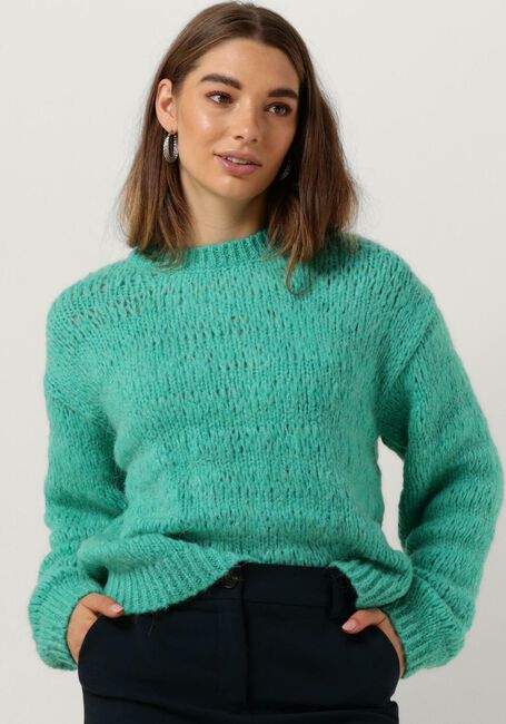 MODSTRÖM Pull GROVERMD O-NECK en vert - large