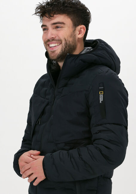 NATIONAL GEOGRAPHIC Veste matelassé HOODED JACKET en noir - large