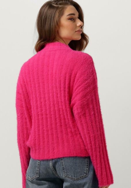 Roze SIMPLE Trui KNIT-NY-RIB-23-1 - large