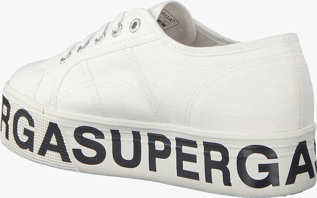 Witte SUPERGA Sneakers 2790 COTW OUTSOLE LETTERING  - large
