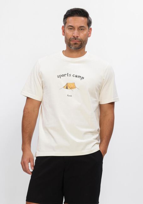 FOR&Eacute;T T-shirt SPORTS T-SHIRT Cr&egrave;me - large