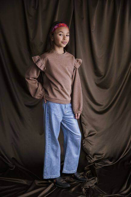 AMMEHOELA NOOR Jeans en bleu - large