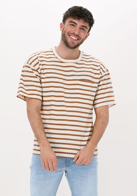 Gebroken wit MINIMUM T-shirt BARC 9291 - large