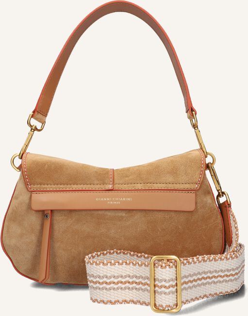 Cognac GIANNI CHIARINI Schoudertas HELENA ROUND 11668 Cognac GIANNI CHIARINI Schoudertas HELENA ROUND 11668 - large