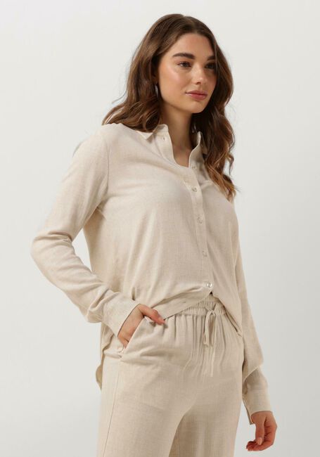 Beige SELECTED FEMME  SLFVIVA LS SHIRT - large