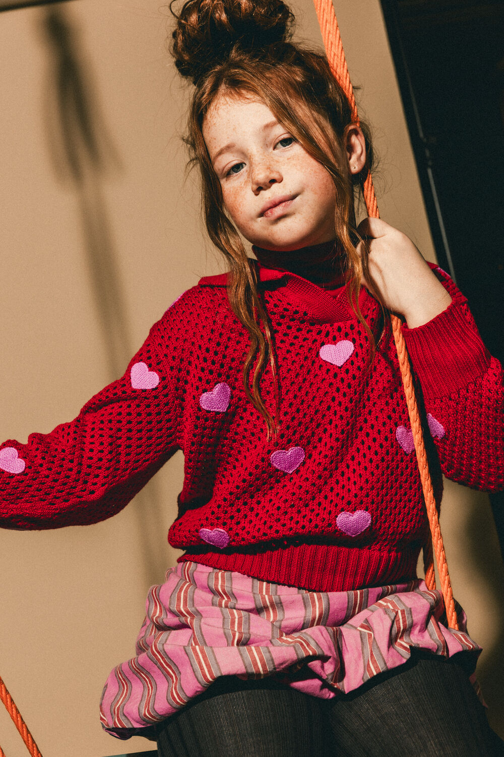 Labo de Colores Pull MURI en rouge - large