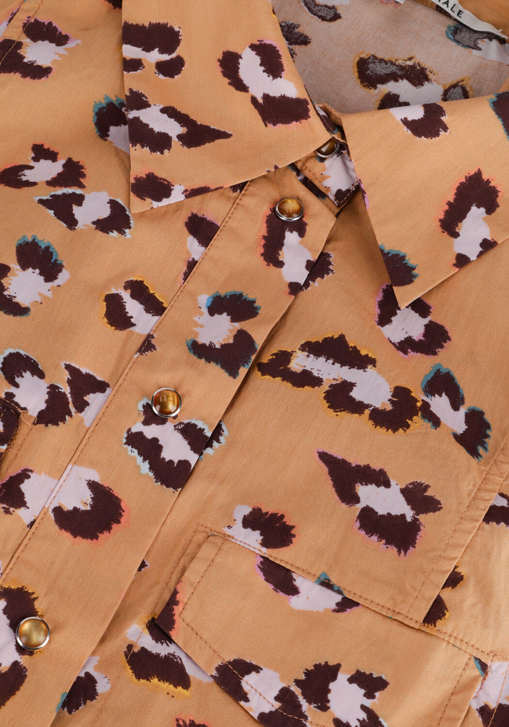 Bruine SECOND FEMALE Mini jurk KALMA NEW DRESS - large