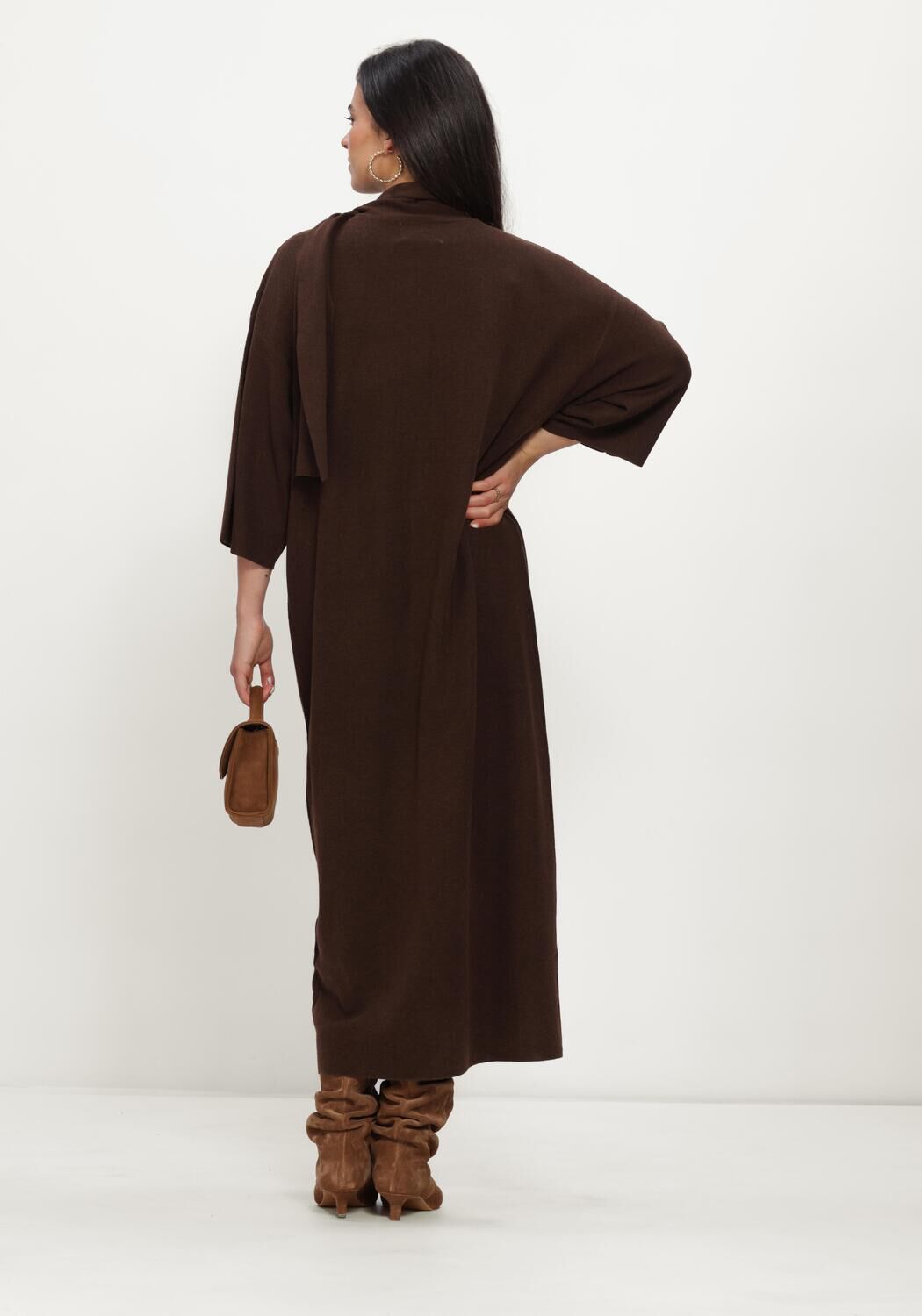 AIMEE THE LABEL CANNESW6 DRESS Robes en marron - large