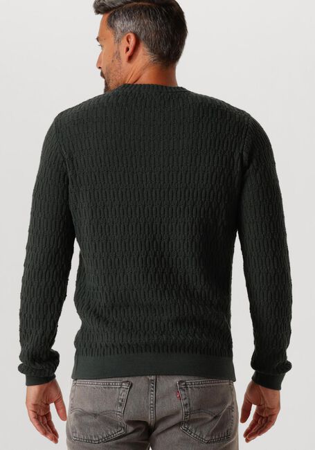 Donkergroene DSTREZZED Trui NOVEL CREWNECK - large