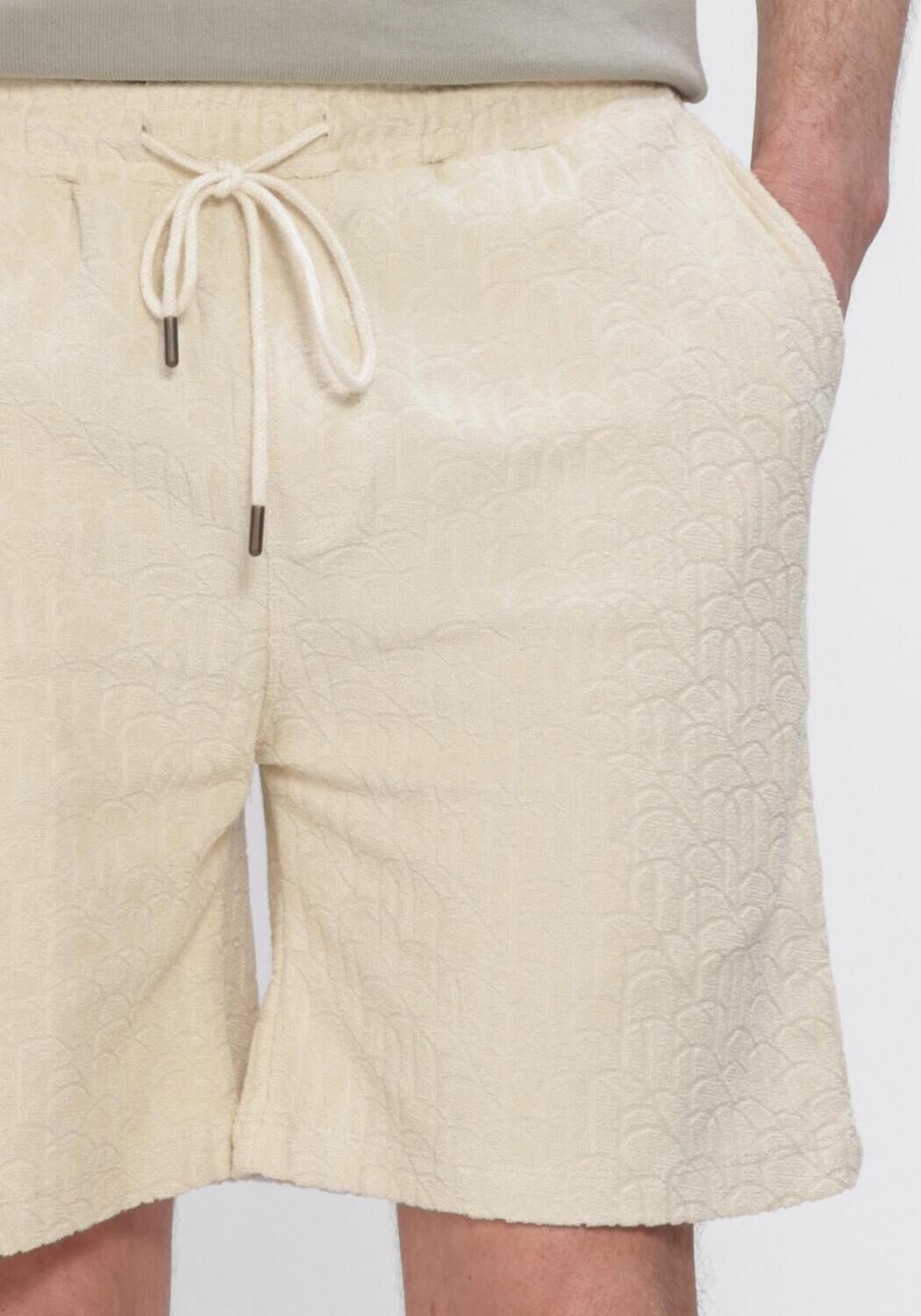 THE GOODPEOPLE Pantalon courte HTOWEL en beige - large