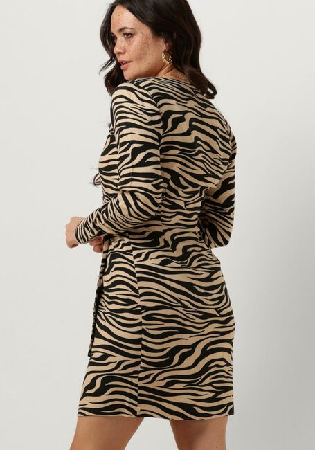 Beige SCOTCH & SODA Mini jurk MINI DRESS WITH DRAPE DETAIL - large