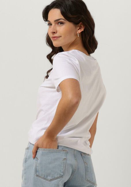 Witte SELECTED FEMME T-shirt SLFMY PERFECT SS TEE BOX CUT B NOOS - large