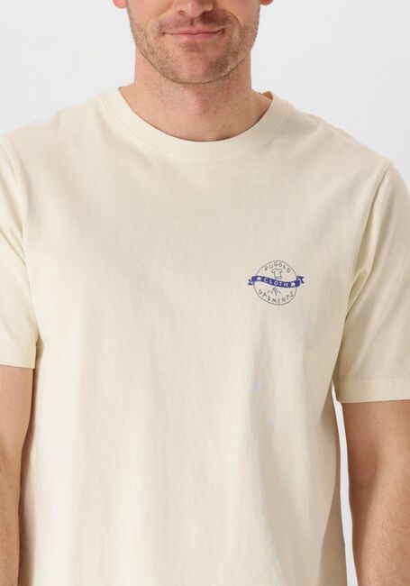 Creme ANERKJENDT T-shirt AKKIKKI GO OUTSIDE MORE SS TEE - large