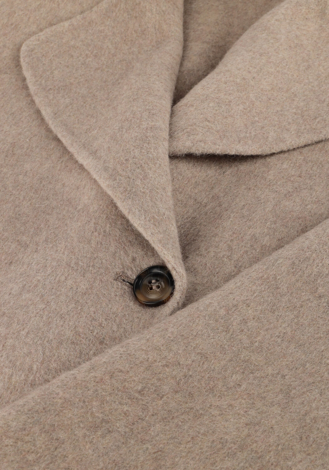 SUMMUM Manteau JACKET CLASSIC WOOL en beige - large