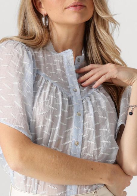 Lichtblauwe NUKUS  BIANCA BLOUSE - large