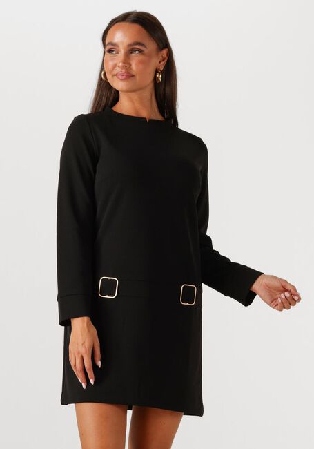 Zwarte ANA ALCAZAR Mini jurk DRESS CLASP - large