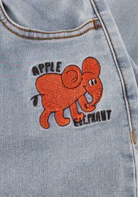 Jelly Mallow Straight leg jeans ELEPHANT BRUSHED DENIM PANTS en gris - large