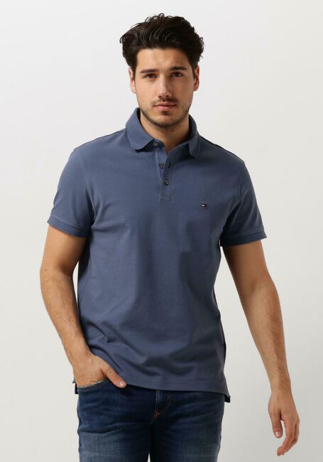 Donkerblauwe TOMMY HILFIGER Polo 1985 SLIM POLO - large