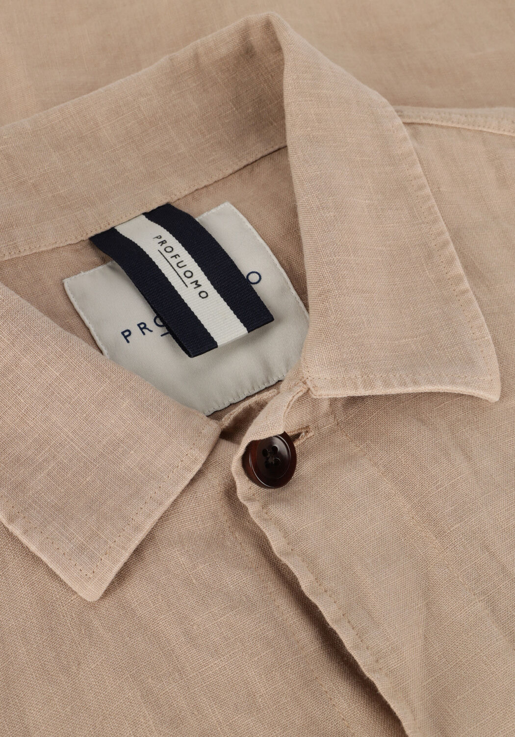 Beige PROFUOMO Overshirt PPUF10001 - large