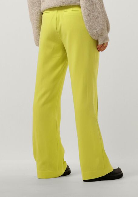 Gele COLOURFUL REBEL Pantalon RUS UNI STRAIGHT PANTS - large