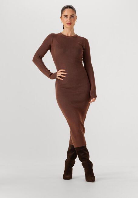 SILVIAN HEACH Robe maxi MIDI DRESS SZABO en marron - large