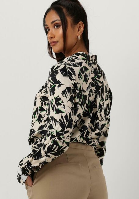 ANOTHER LABEL DREISER LEAF SHIRT Blouses en vert - large