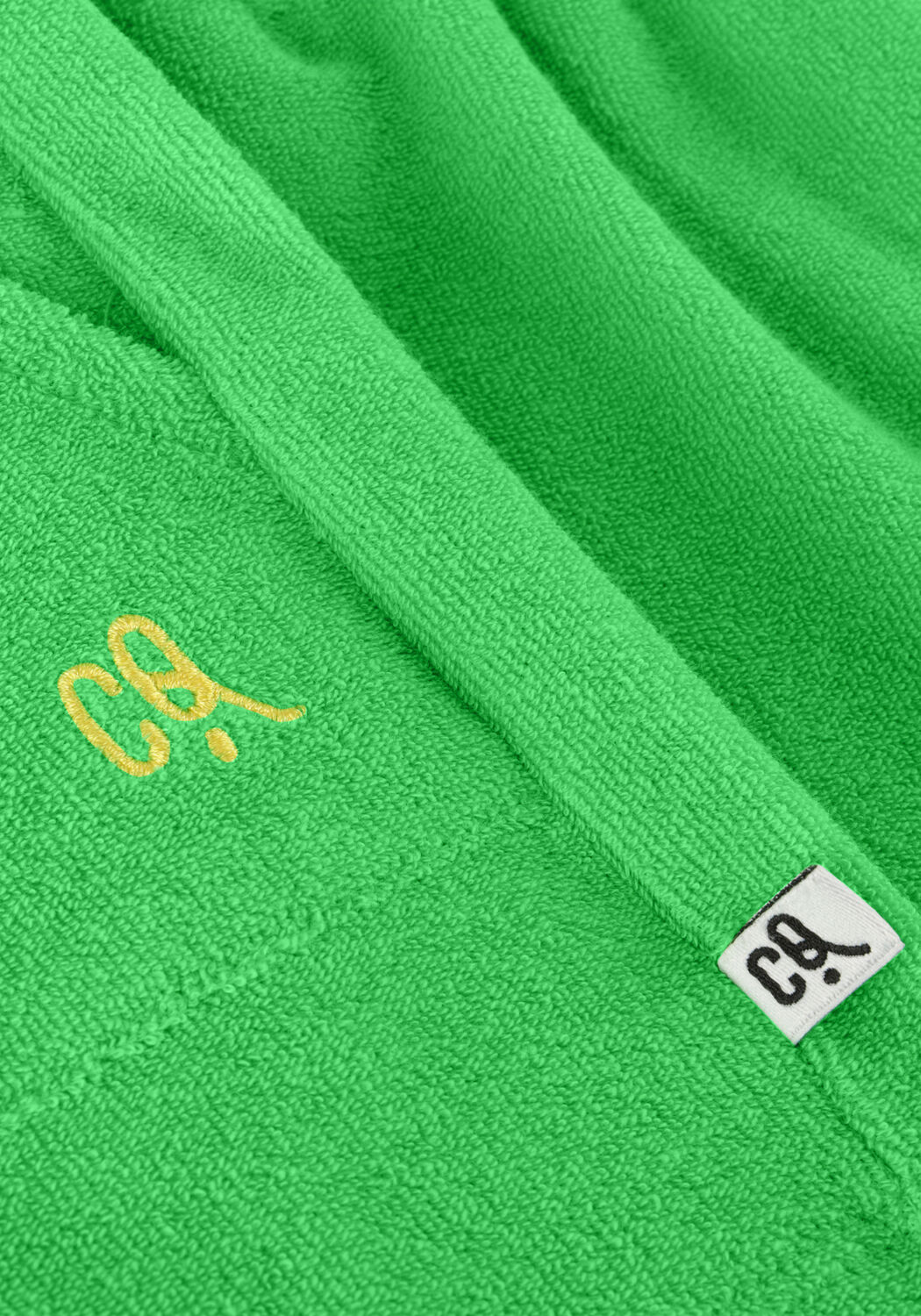 CARLIJNQ Pantalon courte BASIC - SHORTS LOOSE FIT en vert - large