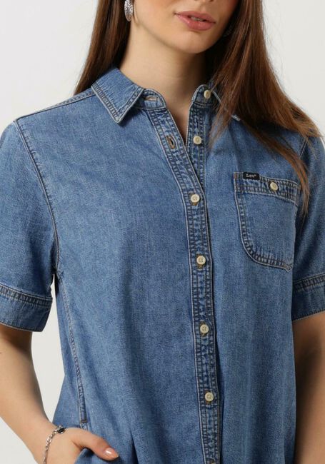 LEE Mini robe ALL PURPOSE A LINE DRESS en bleu - large