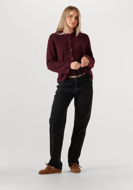 SELECTED FEMME Gilet SLFLULU NEW LS KNIT CARDIGAN Bordeaux - large