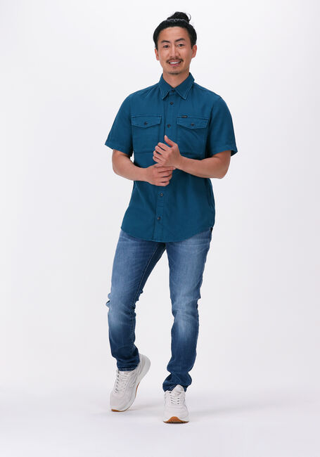 G-STAR RAW Chemise décontracté MARINE SLIM SHIRT S\S en bleu - large