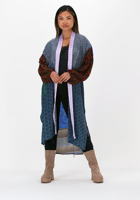 SISSEL EDELBO Kimono POCKET LONG MIX KIMONO en multicolore - large