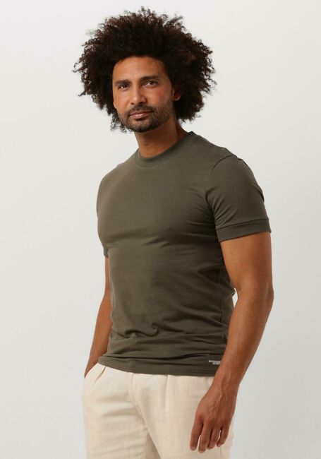 Olijf DRYKORN T-shirt ANTON 520062 - large