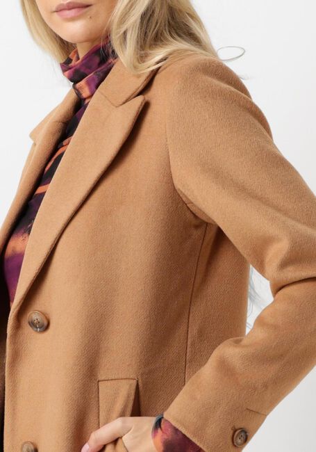 NOTRE-V Manteau WOOL COAT en camel - large