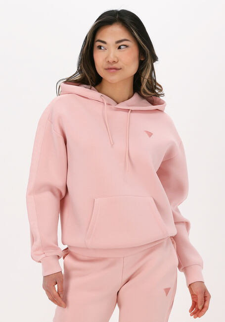 GUESS Pull BRENDA HOOD Rose clair - large