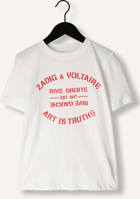 Witte ZADIG & VOLTAIRE T-shirt X60172 Witte ZADIG & VOLTAIRE T-shirt X60172 - large